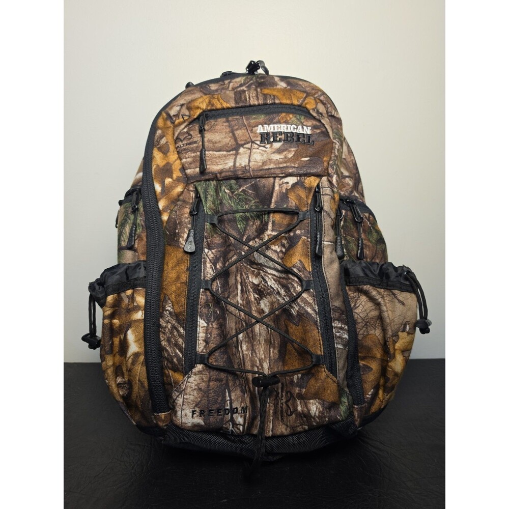 American Rebel Freedom Tactical CCW Conceal Carry Backpack Realtree Camo NWoT